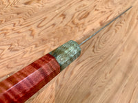 Tsunehisa AUS10 Tsuchime Damascus Gyuto 210 - Curly Maple