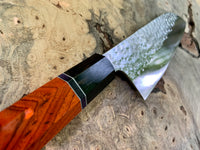 Custom Kurosaki Senko (SG2/R2) 165mm Santoku - Cocobolo and ebony