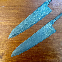 Shigeki Tanaka SG2/R2 Damascus Gyuto 210 - Blade Only