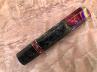 Custom Japanese Knife Handle - Mesquite burl hybrid