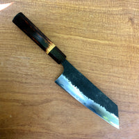 Custom Manaka Kisuke Aogami 2 Bunka 165mm - Burnt Osage Orange