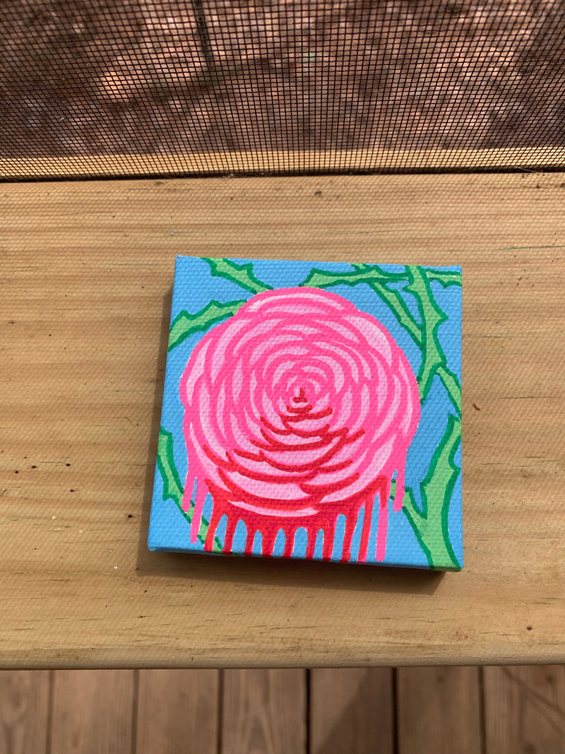 Anika - Painting Bleeding Rose