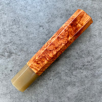 Custom Japanese Knife handle (wa handle) for 240mm - Vary rare Siamese Rosewood Burl