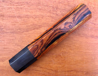 Custom Japanese Knife handle (wa handle) for 165-210mm : Cocobolo and Horn