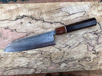 Custom Masutani VG1 Tsuchime Santoku 180mm - Rosewood