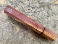 Custom Japanese Knife handle (wa handle) - Local Two-tone Eastern Red Cedar