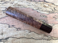 Custom Japanese Knife Handle (Wa Handle) - Sequoia Burl