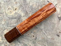 Custom Japanese Knife handle (wa handle) for 165-210mm : Australian buloke and ringed gidgee