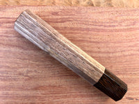 Custom Japanese Knife handle (wa handle) for 165-210mm - Walnut and Wenge
