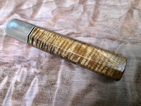 Custom Japanese Knife Handle (Wa Handle) - Hawaiian Koa with Horn