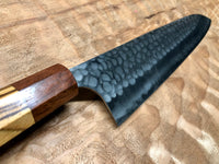Custom Anryu B2 hammered Gyuto 240mm - Zebrawood