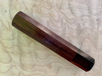 Custom Japanese Knife handle (wa handle) - East India Rosewood