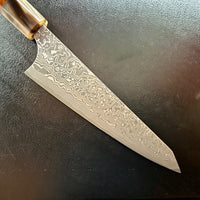 Custom Masakage Kumo Damascus VG10 Honesuki 150mm - Desert Ironwood