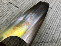 Yu Kurosaki Houou Rainbow Colored Damascus VG10 Bunka 165 mm - Blade Only