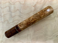 Custom Japanese Knife handle (wa handle) - Japanese Elm Burl
