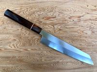 Nakagawa Satoshi Ginsan 3 Kiritsuke 240mm - Dark Ironwood burl