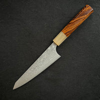 Custom Masakage Kumo Damascus VG10 Honesuki 150mm - Desert Ironwood