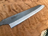 Nigara Hamono SG2 Kurouchi Tsuchime Kiritsuke Sujihiki 255mm - Blade Only