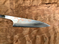 Takeshi Saji Rainbow Ao 2 Damascus 150mm petty - blade only