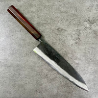 Custom Kyohei Shindo Iron clad Aogami Kurouchi Gyuto 210 mm - Rosewood