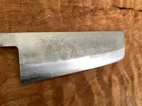Masutani Hand Forged VG1 Nishiiji Damascus Nakiri 180mm - Blade only