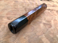 Custom Japanese Knife handle (wa handle) - Figured Rosewood