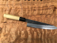 Sugi Tanaka Black Kurouchi Shirogami W2 Gyuto 210mm