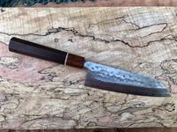 Custom Masutani VG1 Tsuchime Santoku 180mm - Rosewood