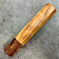 Custom Japanese Knife handle (wa handle) - Olive and Tasmanian Blackwood