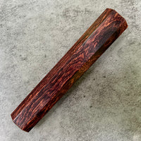 Custom Japanese Knife handle (wa handle) for 240mm - Kingwood (rosewood)