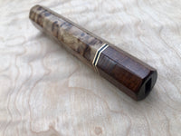 Custom Japanese Knife Handle - Elm burl