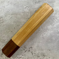 Custom Japanese Knife handle (wa handle) for 165-210 mm - Ceylon Satinwood