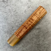 Custom Japanese Knife handle (wa handle) for 165-210mm : Tasmanian Blackwood and horn
