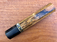 Custom Japanese Knife handle (wa handle) for 240mm - Bocote, resin and horn