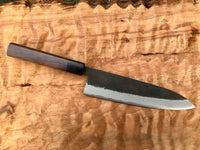 Shiro Kamo AS Kurouchi Tsuchime 210 Gyuto