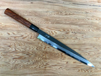 Custom Sasaoka Ao2 KU Yanagi 270mm - cocobolo and horn