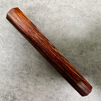 Custom Japanese Knife handle (wa handle) for 240mm - Dark Cocobolo