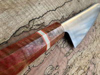 Custom Tsunehisa Ginsan 3 Migaki Gyuto 210 (8”) with Curly Mango