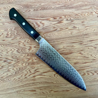 Hatsukokoro Hayabusa Damascus HAP40 Santoku 180mm