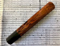 Custom Japanese Knife handle (wa handle) for 165-210mm - Figured Ironwood