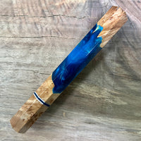 Custom Japanese Knife handle (wa handle) for 240mm - Maple burl hybrid