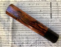Custom Japanese Knife handle (wa handle) for 165-210mm - Figured Ironwood