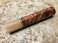 Custom Japanese Knife Handle - Honduran Rosewood