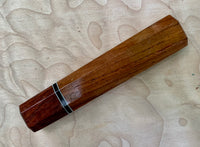 Custom Japanese Knife handle (wa handle) - Yucatán Rosewood