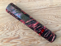 Custom Japanese Knife handle (wa handle) for 240mm - Dyed box elder