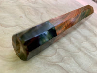 Custom Japanese Knife handle (wa handle) - Curly Siamese Rosewood