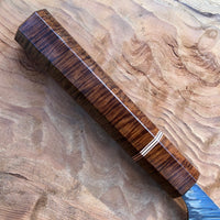 Custom Yu Kurosaki Fujin SG2 Hammered Gyuto 240 - ringed gidgee