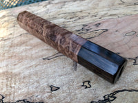 Custom Japanese Knife Handle (Wa Handle) - Sequoia Burl