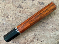 Custom Japanese Knife handle (wa handle) for 240-270mm - Siamese Rosewood and horn