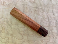 Custom Japanese Knife handle (wa handle) - Yucatán Rosewood